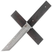 Tramuntana Decor Habitat Tanto Knife Black Ebony, Damascus (H0077)