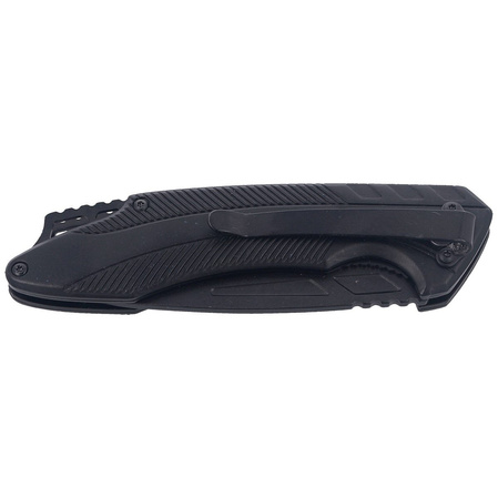 Nóż składany Herbertz Solingen Black / Red Aluminium, Black Blade (576812)