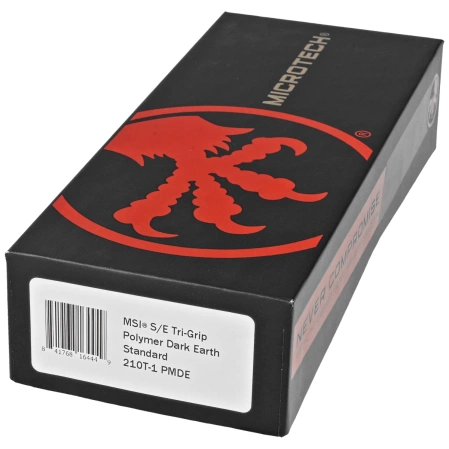 Nóż składany Microtech MSI S/E Ram-Lok Dark Earth Tri-Grip Polymer, Black/Bead Blasted M390MK by Tony Marfione (210T-1PMDE)