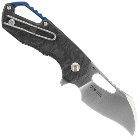 Nóż składany MKM Isonzo Hawkbill Marble Carbon Fiber, Satin M390 by Jesper Voxnæs (MK FX03M-1CM)