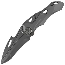 RikeKnife Athron B Black DLC Titanium, Black DLC M390 by Declynx (RK-Athron-B/B)