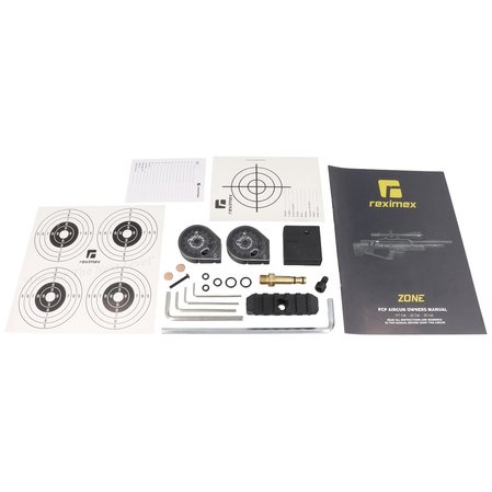 Reximex Zone W 6.35mm PCP Air Rifle with Regulator and Sound Moderator