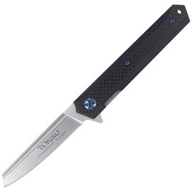 Nóż składany Tokisu Black G10/Carbon Fiber, Satin 7Cr17MoV (18450)