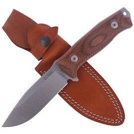 Nóż LionSteel Santos Wood, Satin Blade Sleipner (M5 ST)