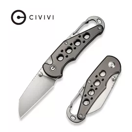 Nóż składany Civivi Pragma Gray Aluminium, Satin Nitro-V (C23062B-2)