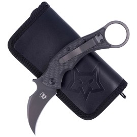 Nóż składany FOX Karambit Black Bird by Bastinelli Carbon Fiber/Bronze Ti, PVD Elmax (FX-591 TiCBR)