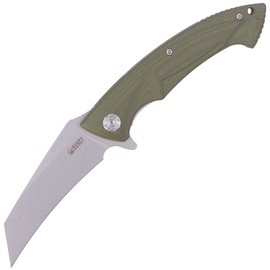 Nóż składany Kubey Anteater OD Green G10, Sandblast D2 (KU212B)