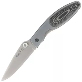 Nóż składany Muela KMC-7M Gray Aluminium/Black Micarta, Satin 440C