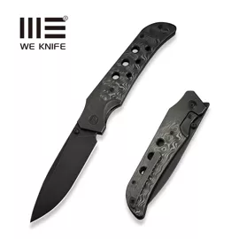 Nóż składany WE Knife WE-Guthrie Black Titanium/Rose Carbon Fiber, Black Stonewashed CPM 20CV by Jason Guthrie (WE23072B-1)