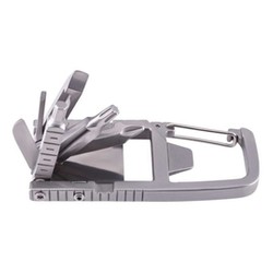 Mini MultiTool Herbertz CJH Grey Steel, Satin 420 (55065)