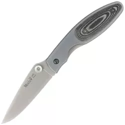 Nóż składany Muela KMC-7M Gray Aluminium/Black Micarta, Satin 440C