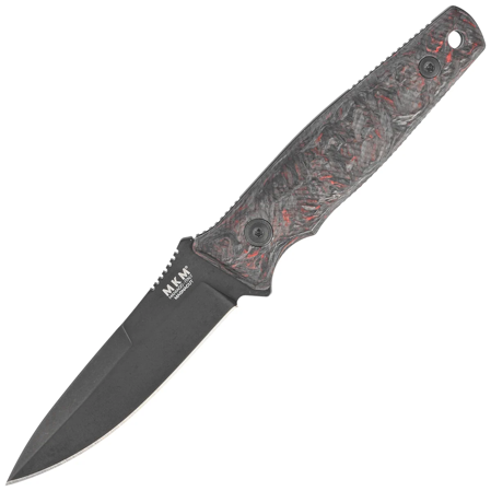 Nóż MKM TPF Defense Dark Matter Red Carbon Fiber, Dark Stonewashed MagnaCut by Bob Terzuola (MK-TPFD-CFDRD)