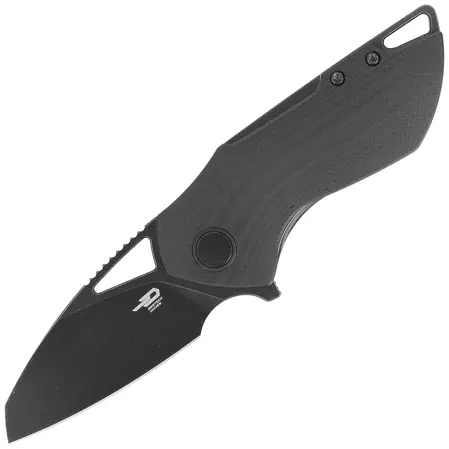 Nóż składany Bestech Riverstone Black G10, Black Stonewashed 154CM by Frank Grissom (BL03C)