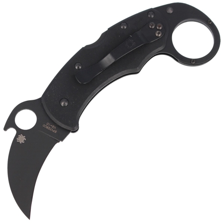 Nóż składany Spyderco Karambit Karahawk G-10 All Black (C170GBBKP)